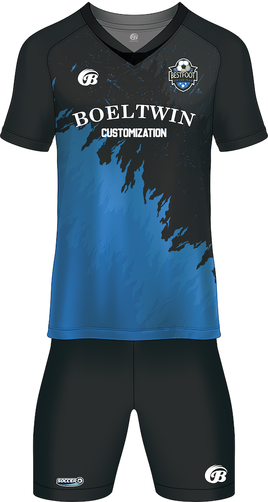 Striker V-Neck Soccer Outfit